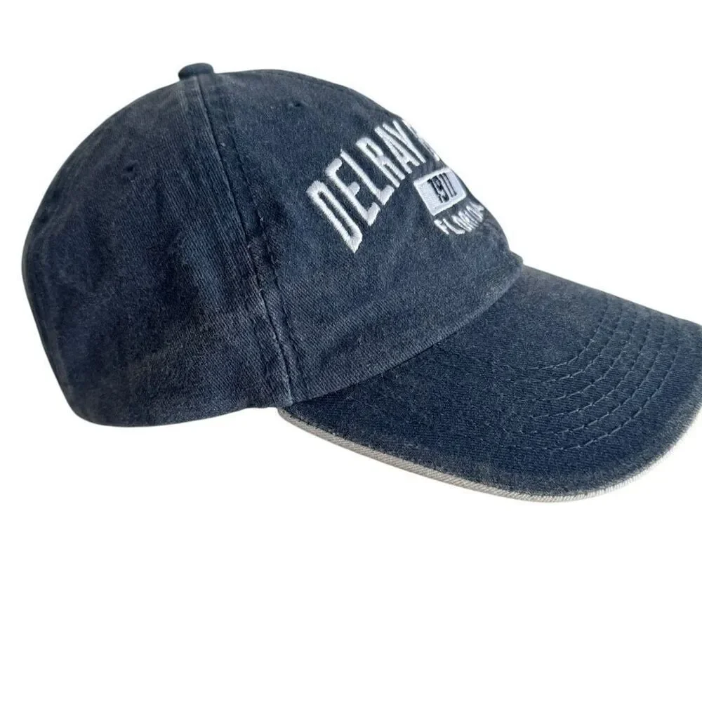 Delray Beach 1911 Florida Women’s Denim Baseball Cap Hat